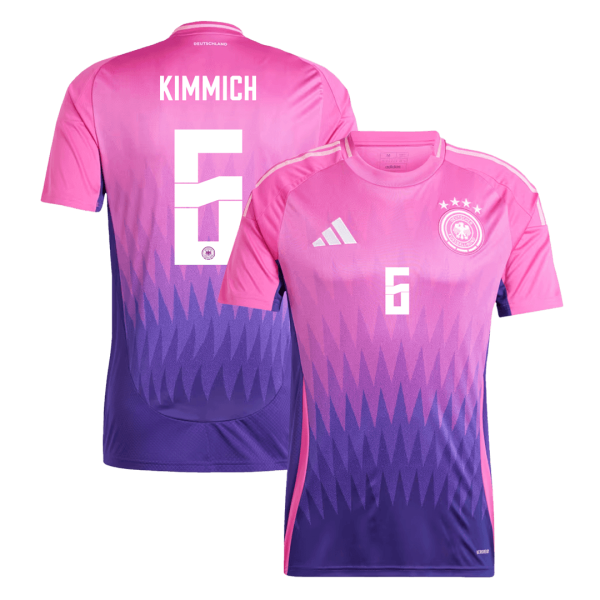 Kimmich 6 Germany Away Soccer Jersey Euro 2024