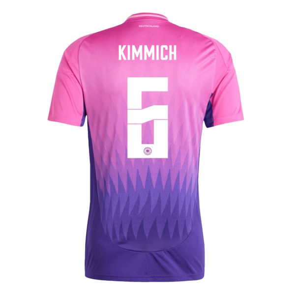 Kimmich 6 Germany Away Soccer Jersey Euro 2024 2