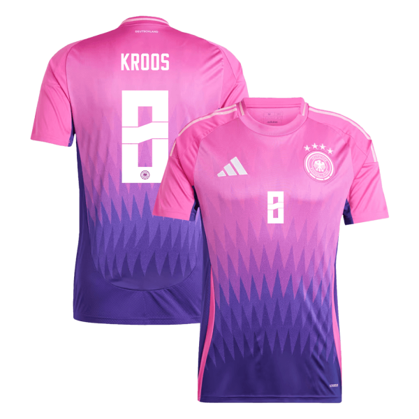 Kroos 8 Germany Away Soccer Jersey Euro 2024