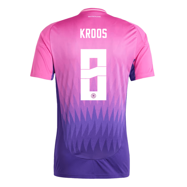 Kroos 8 Germany Away Soccer Jersey Euro 2024 2