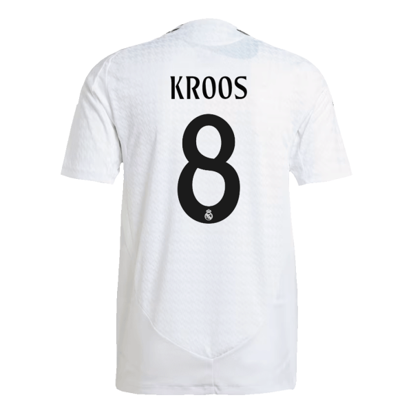 Kroos 8 Real Madrid Home Authentic Soccer Jersey 2024 25 2