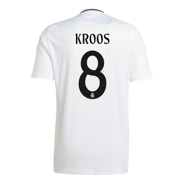 Kroos 8 Real Madrid Home Soccer Jersey 2024 25 2