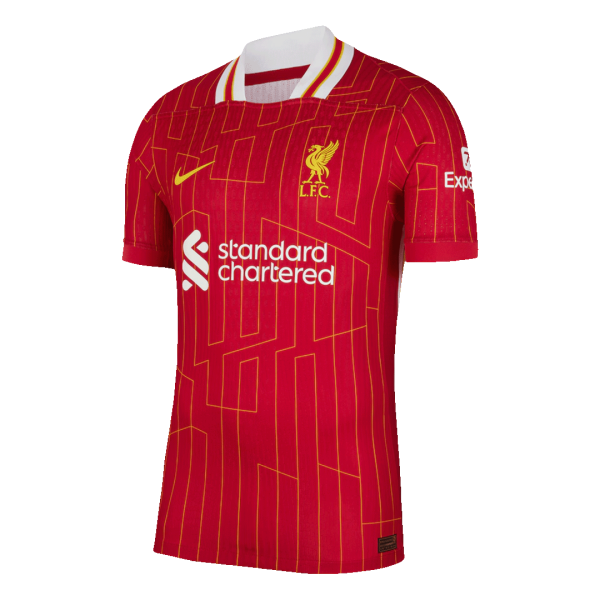 Liverpool Home Authentic Soccer Jersey 2024 25