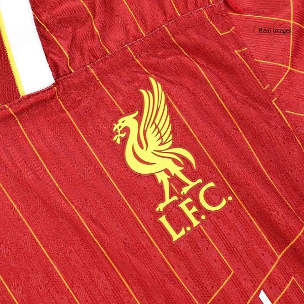 Liverpool Home Authentic Soccer Jersey 2024 25 6