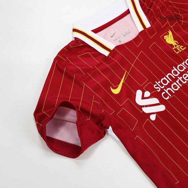 Liverpool Home Kids Soccer Jerseys Full Kit 2024 25 10