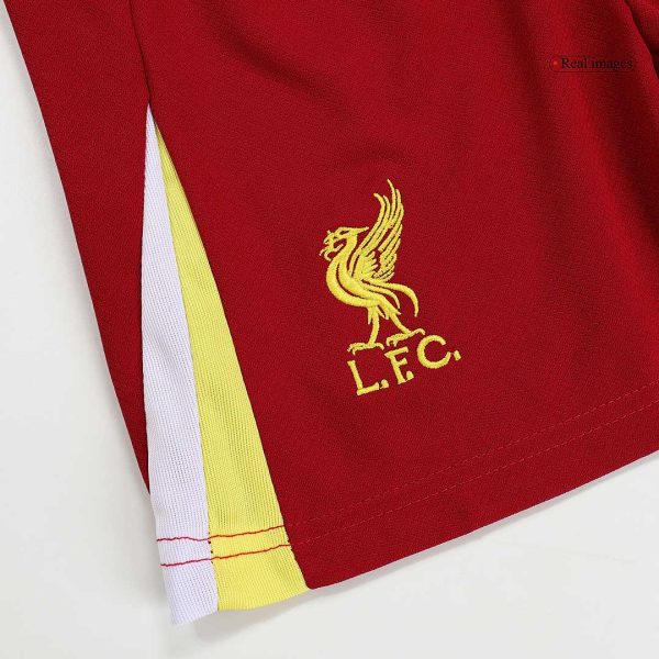 Liverpool Home Kids Soccer Jerseys Kit 2024 25 16