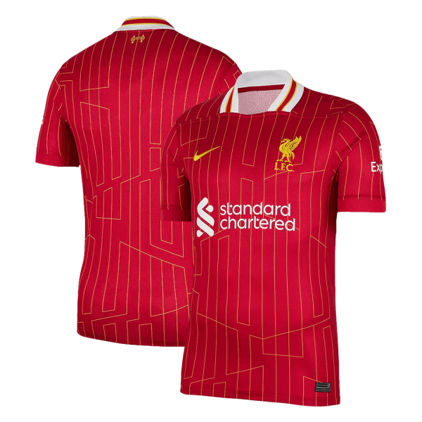 Liverpool Home Soccer Jersey 2024 25 2