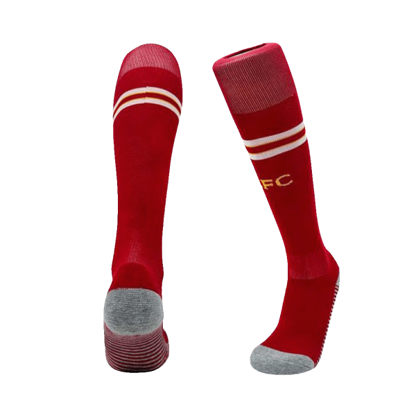 Liverpool Home Soccer Socks 2024 25