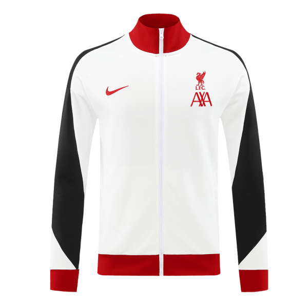 Liverpool Jacket Tracksuit 2024 25 White 3