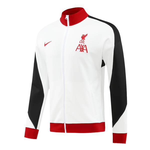 Liverpool Jacket Tracksuit 2024 25 White 4