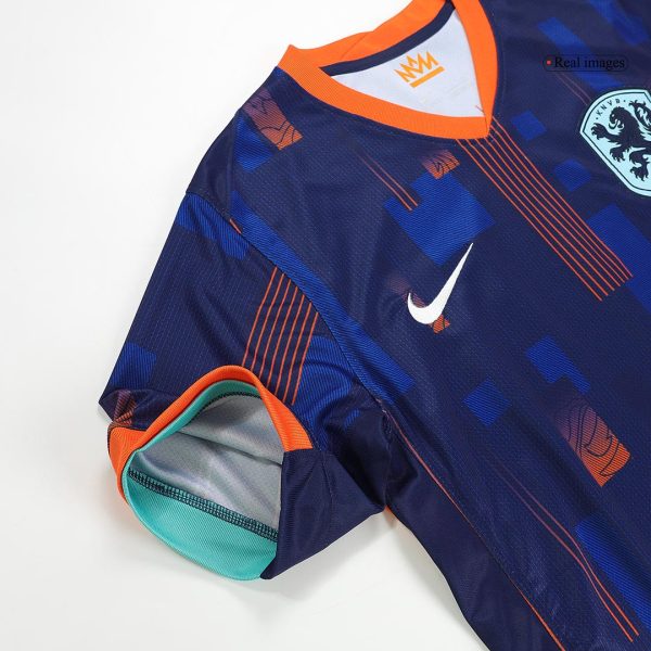 Malen 18 Netherlands Away Soccer Jersey Euro 2024 8