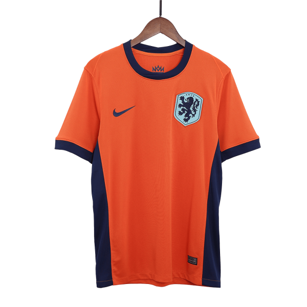 Malen 18 Netherlands Home Soccer Jersey Euro 2024 3