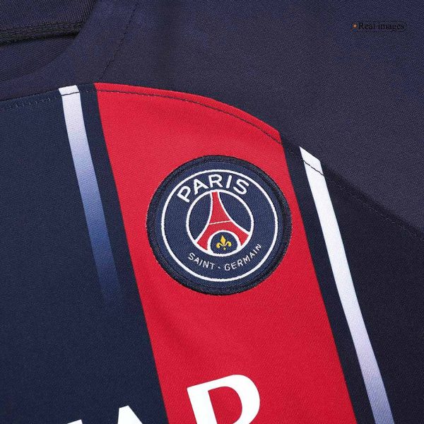 Mbapp 7 Psg Home Kids Soccer Jerseys Kit 2023 24 4