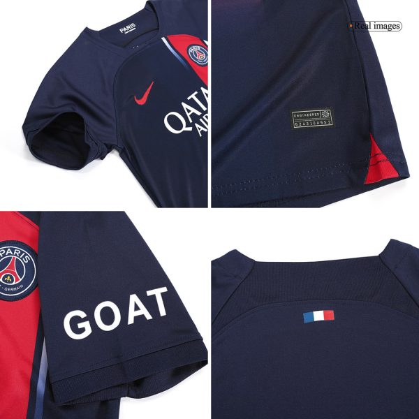 Mbapp 7 Psg Home Kids Soccer Jerseys Kit 2023 24 6