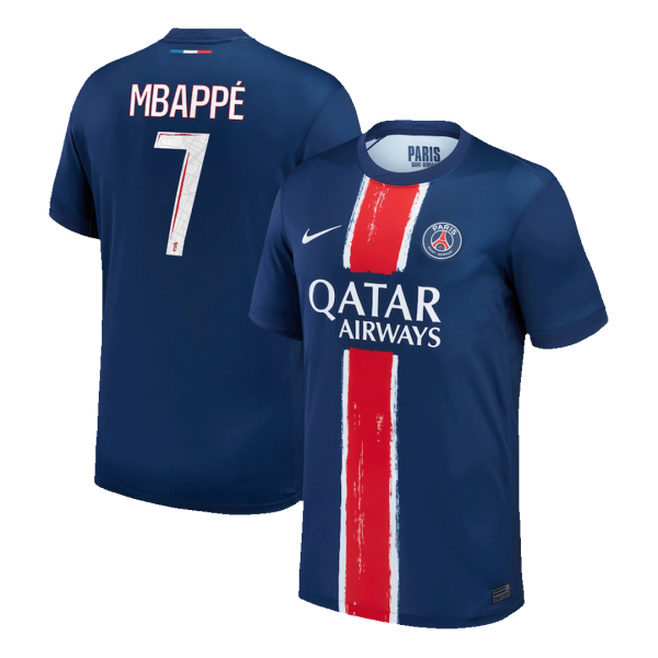 Mbapp 7 Psg Home Soccer Jersey 2024 25