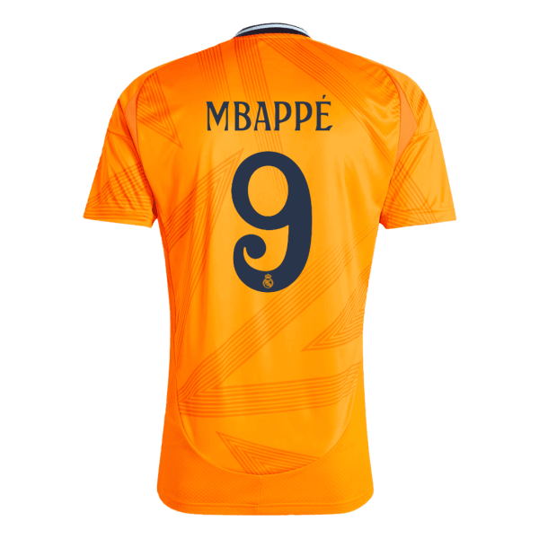 Mbapp 9 Real Madrid Away Soccer Jersey 2024 25 2