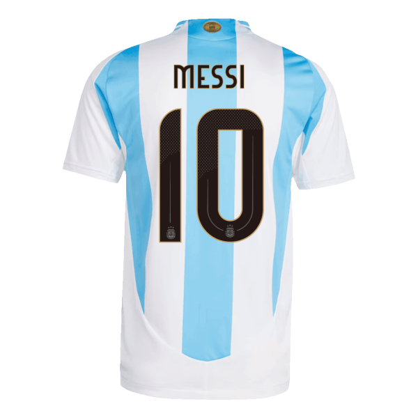 Messi 10 Argentina Home Authentic Soccer Jersey 2024 2