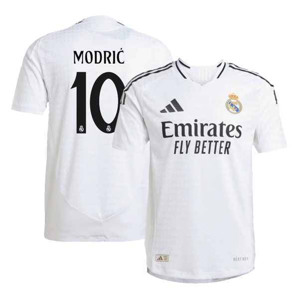 Modri 10 Real Madrid Home Authentic Soccer Jersey 2024 25