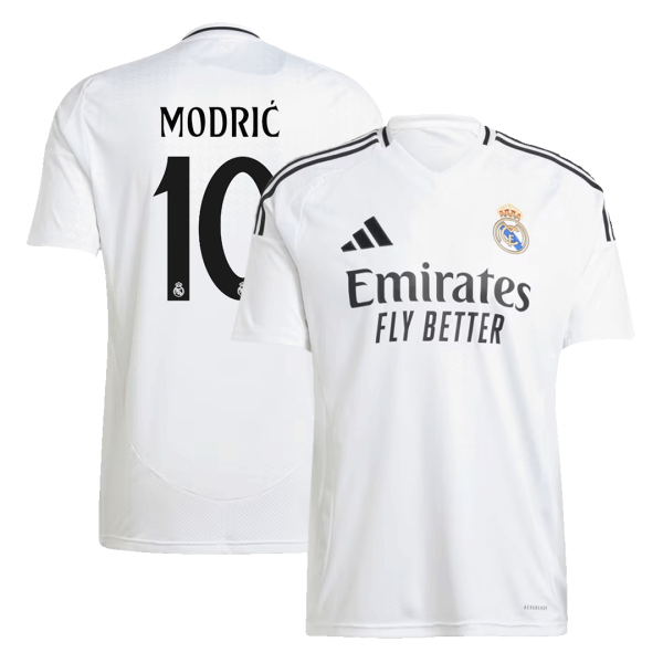 Modri 10 Real Madrid Home Soccer Jersey 2024 25