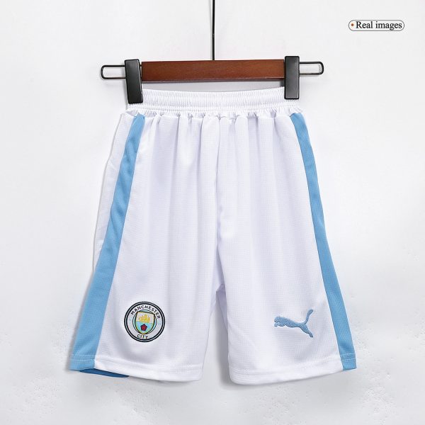 Manchester City Home Kids Jerseys Kit 2023 24 4