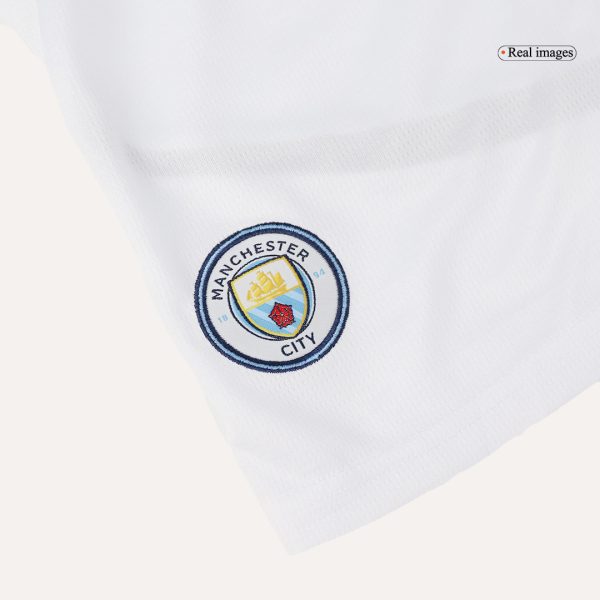 Manchester City Home Kids Soccer Jerseys Kit 2024 25 18