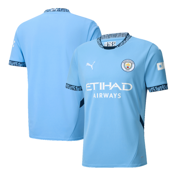 Manchester City Home Soccer Jersey 2024 25 2