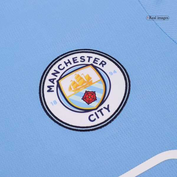 Manchester City Home Soccer Jersey 2024 25 6