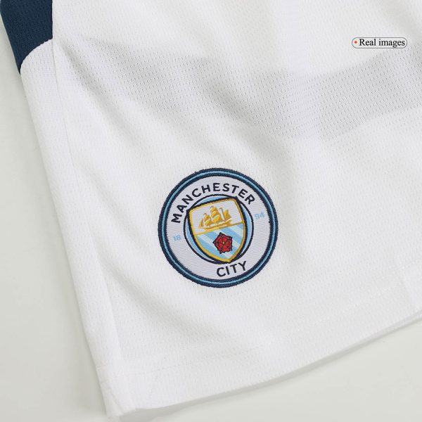 Manchester City Home Soccer Shorts 2024 25 5