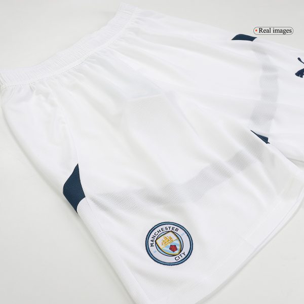 Manchester City Home Soccer Shorts 2024 25 7