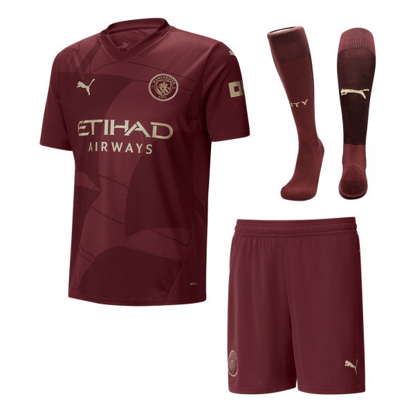 Manchester City Third Away Jerseys Full Kit 2024 25