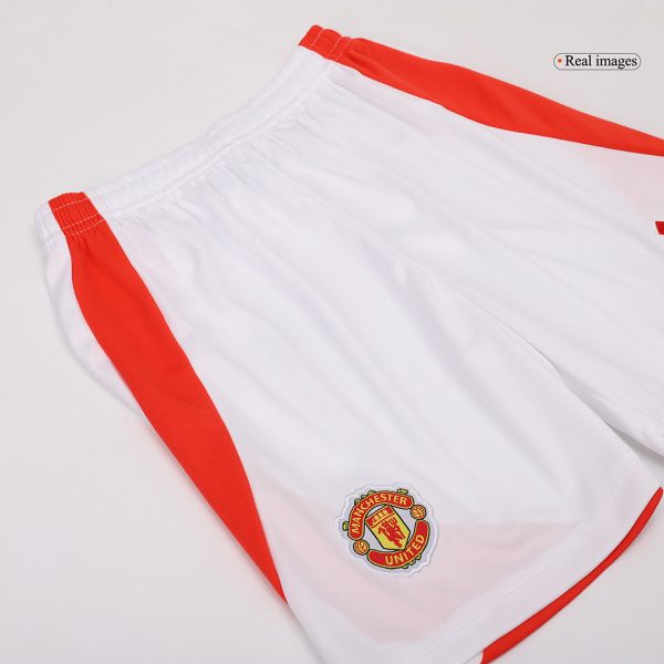 Manchester United Home Kids Soccer Jerseys Kit 2024 25 18