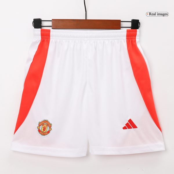 Manchester United Home Kids Soccer Jerseys Kit 2024 25 5