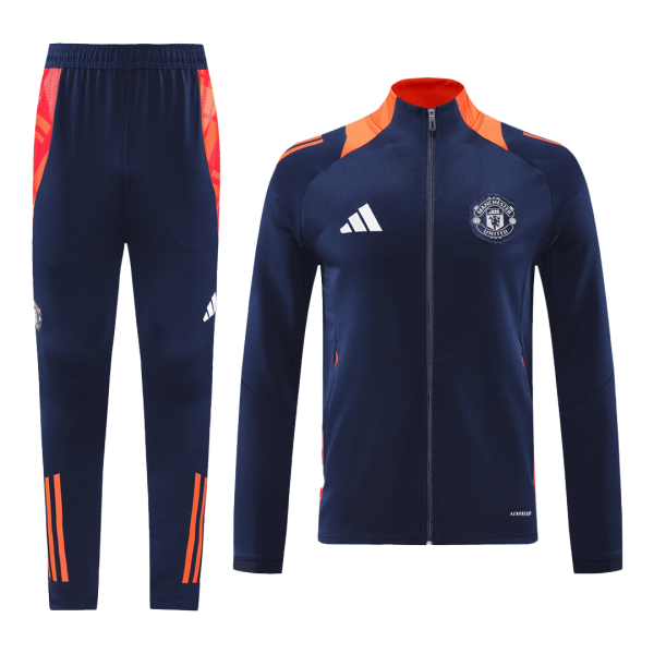 Manchester United Jacket Tracksuit 2024 25 Navy