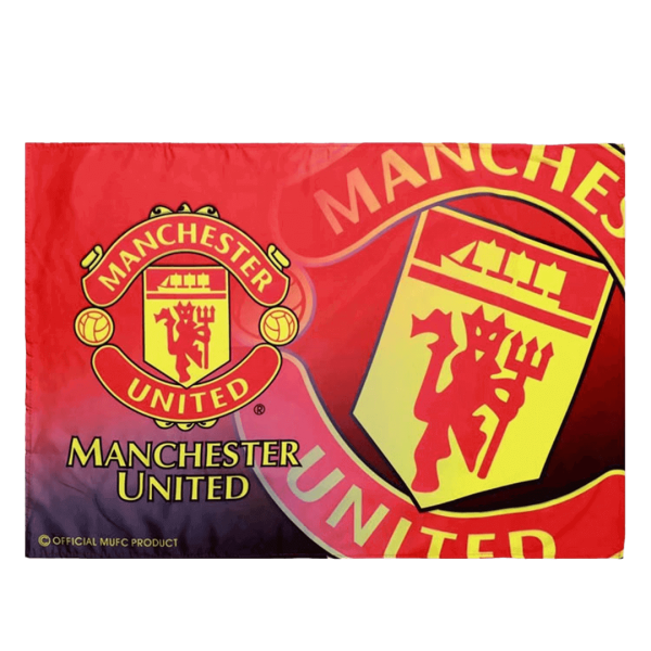 Manchester United Team Flag Red