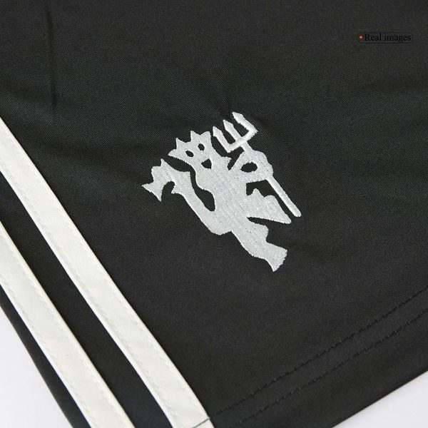 Manchester United Third Away Soccer Shorts 2024 25 4