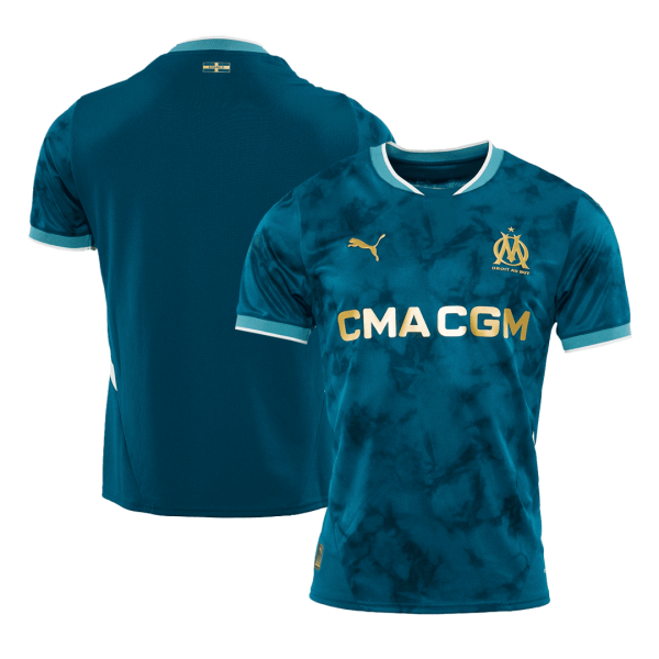 Marseille Away Soccer Jersey 2024 25 2