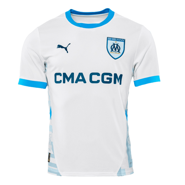 Marseille Home Soccer Jersey 2024 25