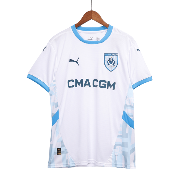 Marseille Home Soccer Jersey 2024 25 3