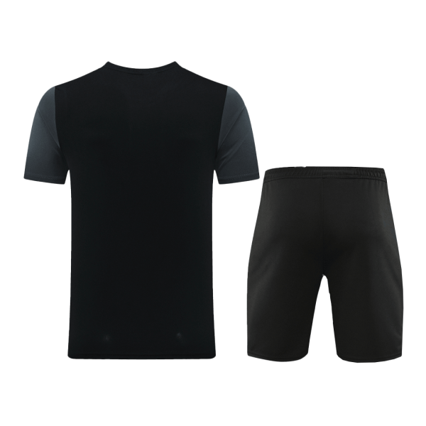 Nk Nd03 Customize Team Jersey Kit Shirt Short Black Gray 2