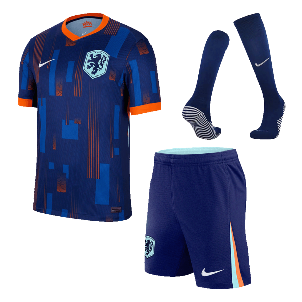 Netherlands Away Jerseys Full Kit Euro 2024