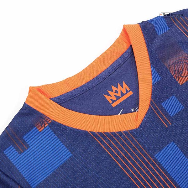 Netherlands Away Kids Soccer Jerseys Full Kit Euro 2024 7