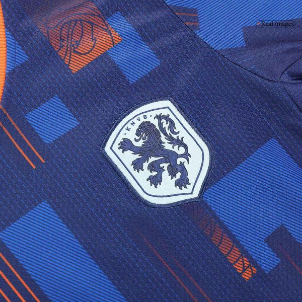 Netherlands Away Kids Soccer Jerseys Full Kit Euro 2024 8