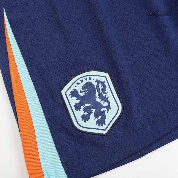 Netherlands Away Soccer Shorts 2024 5