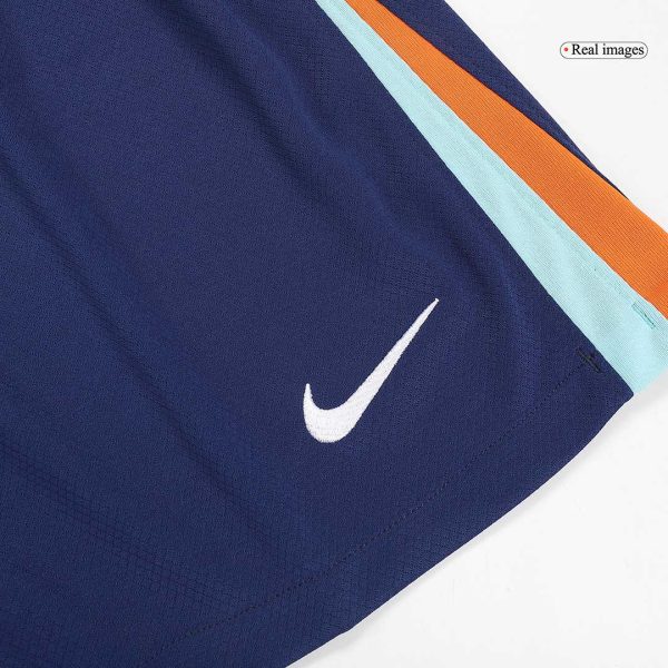 Netherlands Away Soccer Shorts 2024 6