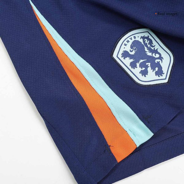 Netherlands Away Soccer Shorts 2024 8