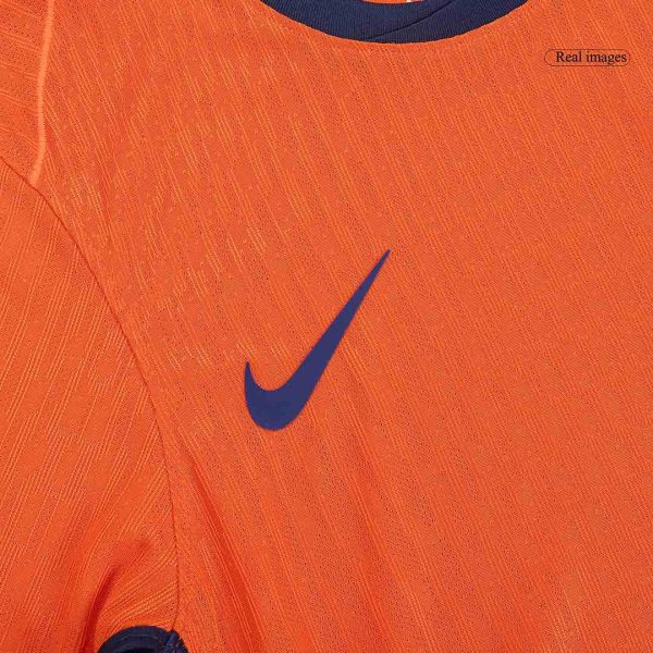 Netherlands Home Authentic Soccer Jersey Euro 2024 7