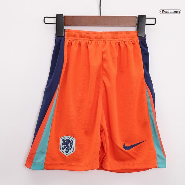 Netherlands Home Kids Soccer Jerseys Full Kit Euro 2024 5