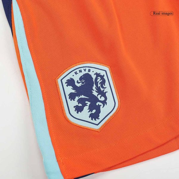 Netherlands Home Soccer Shorts 2024 5