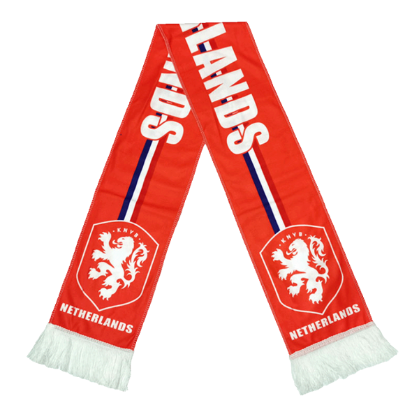 Netherlands Soccer Scarf Red