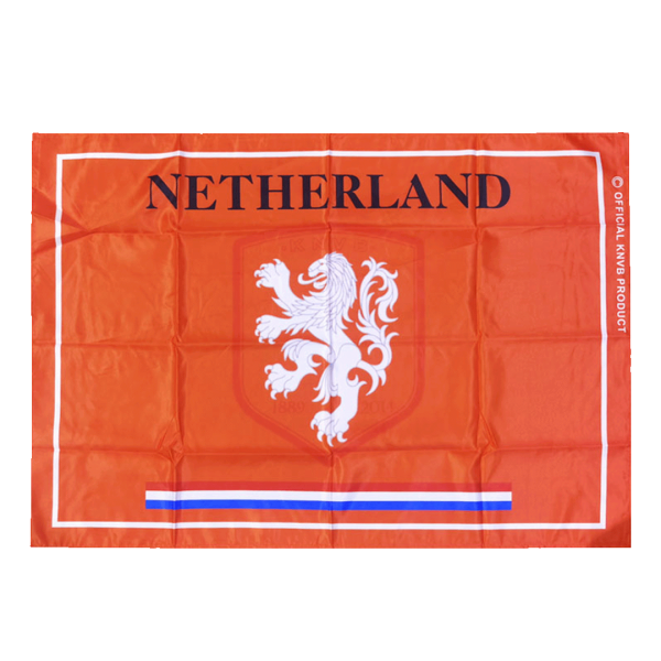 Netherlands Team Flag Red